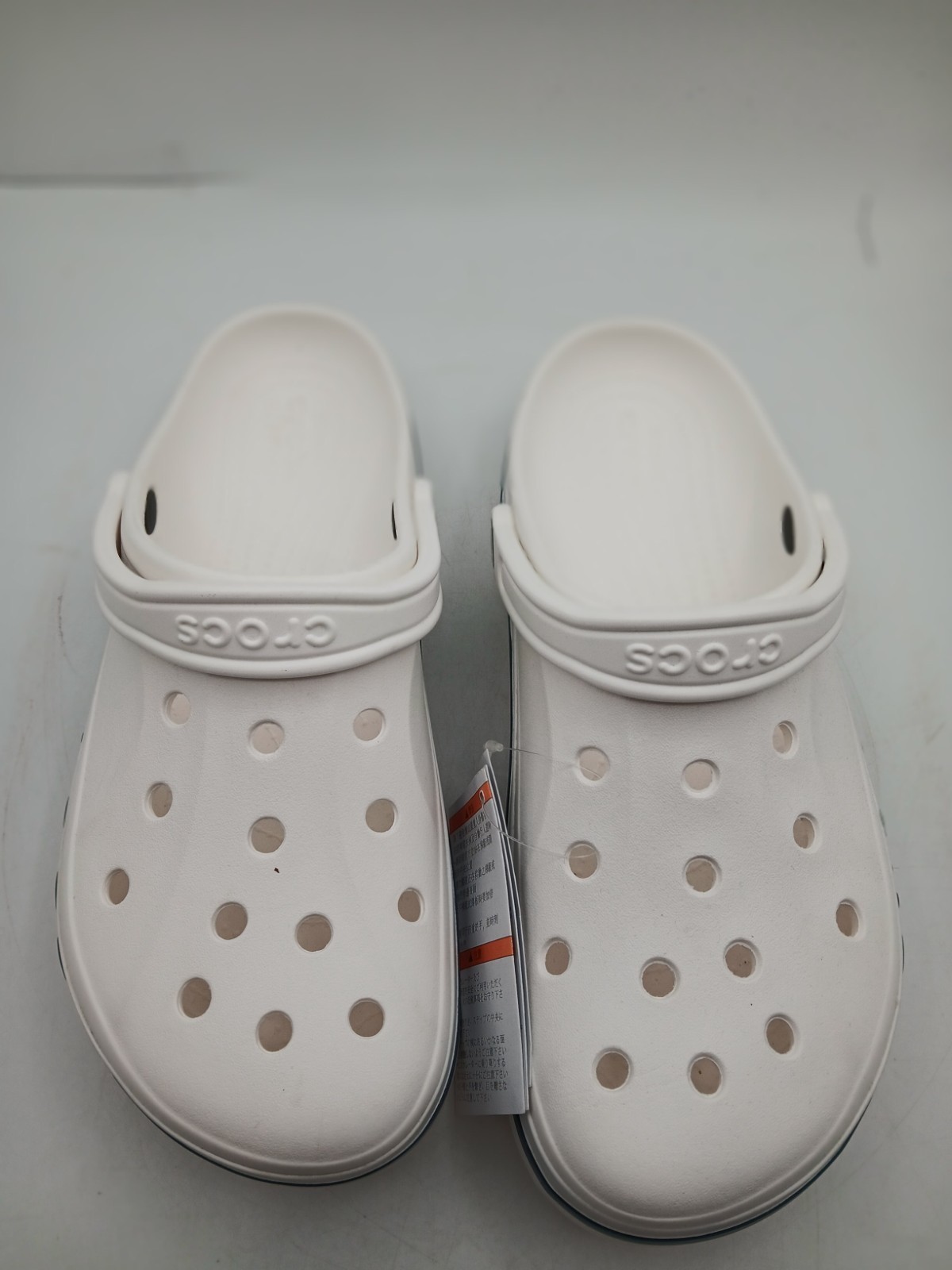 Crocs Bayaband Clogs White Unisex Size 13 Women 11 Men