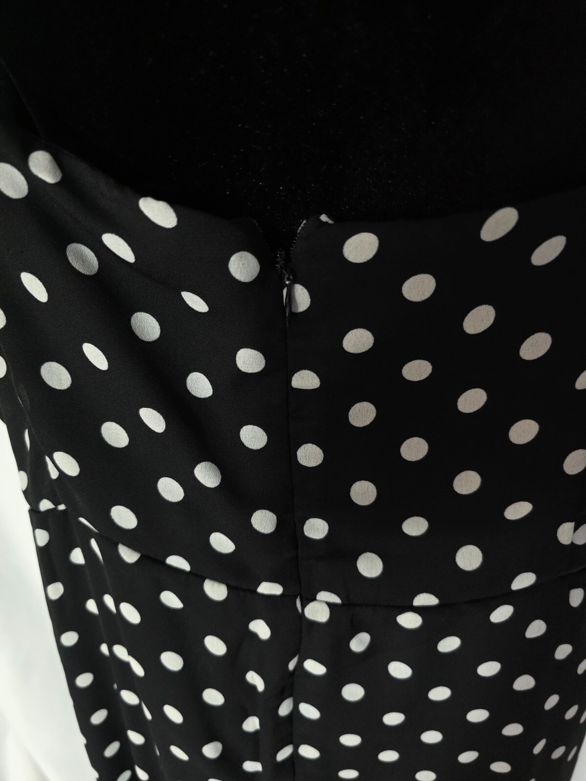 Kiss Milk black & white polka dots women dress size 20 D344