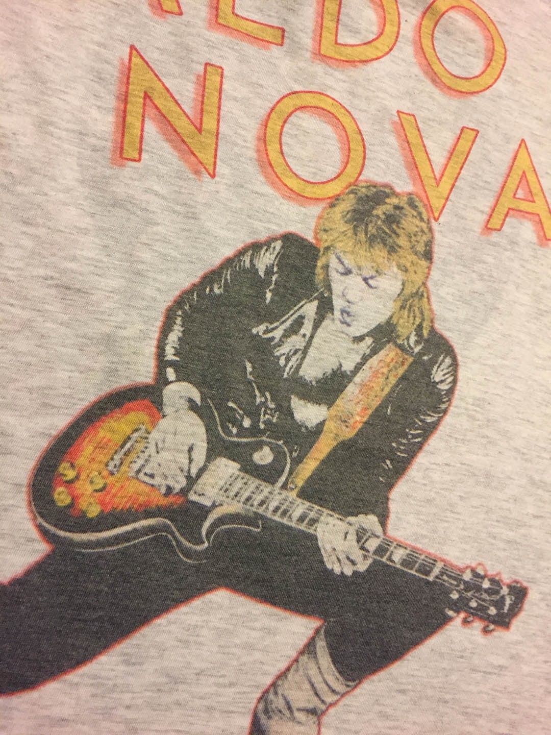 Aldo Nova 1982 Tour JERSEY T-SHIRT FREE SHIP USA