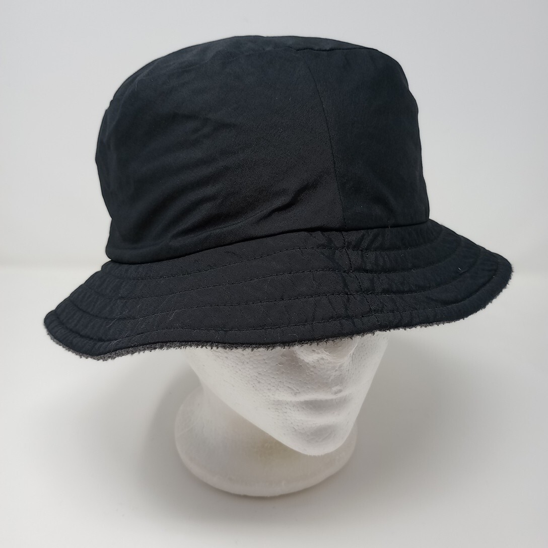 Old Navy Nylon Fleece Lined Size S/M 2000s Gray Black Full Brim Hat Cap