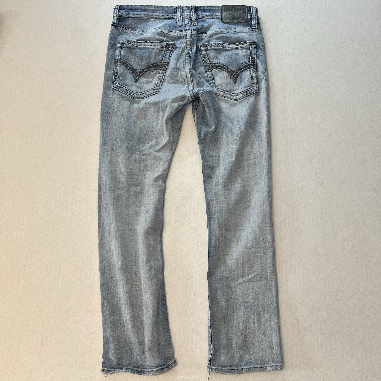 Salvage Supply Co Buckle Mayhem Straight Fit 34R Jeans Men’s 34×32 SLVG 23-460