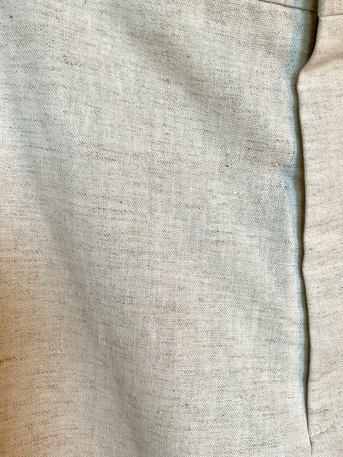 Levi’s VTG LINEN Slacks “trimcut” Trousers Womens Unlined Flat Front 33.5 In