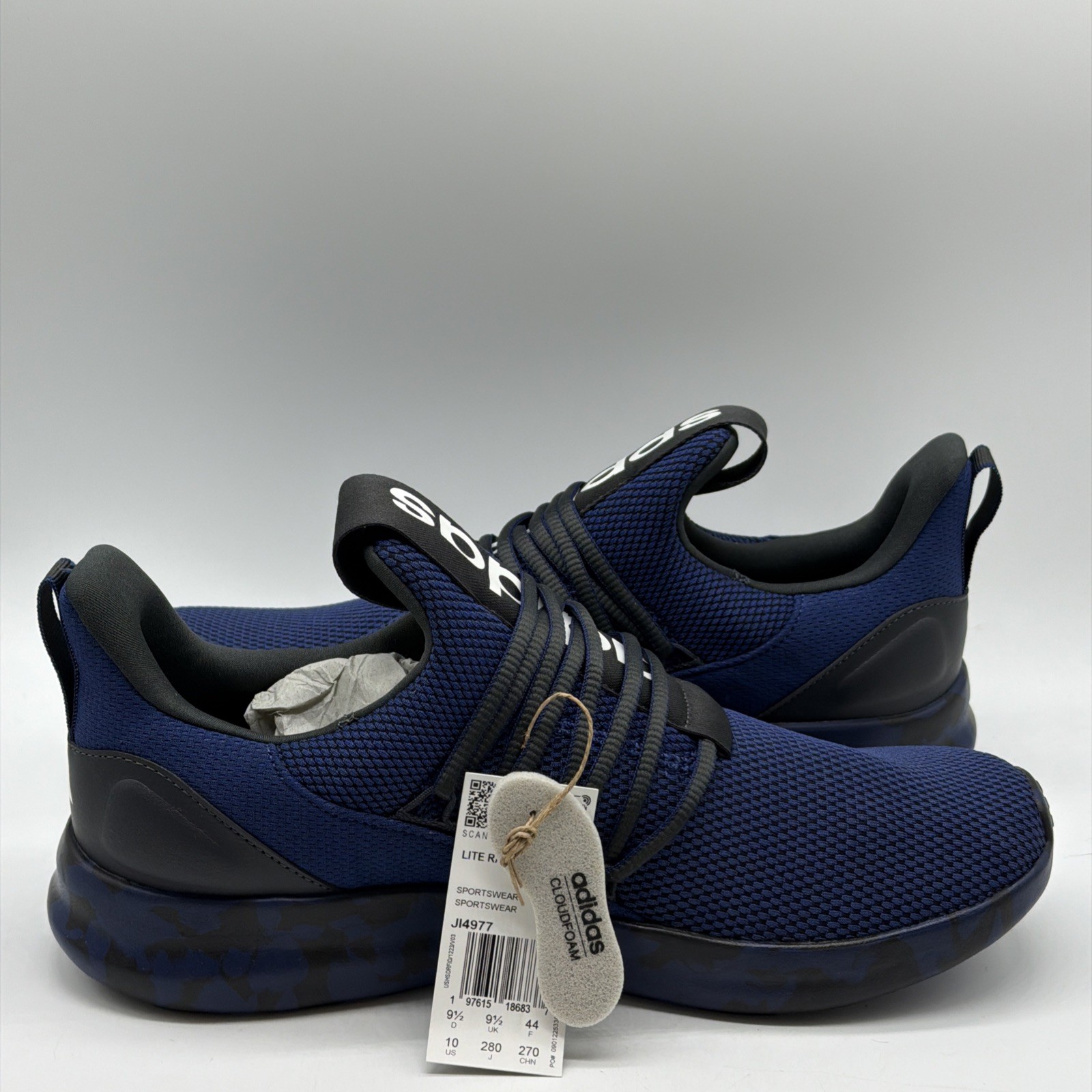 Adidas Lite Racer Adapt 7.0 Sneakers Men’s Size 10 Blue Sportswear JI4977