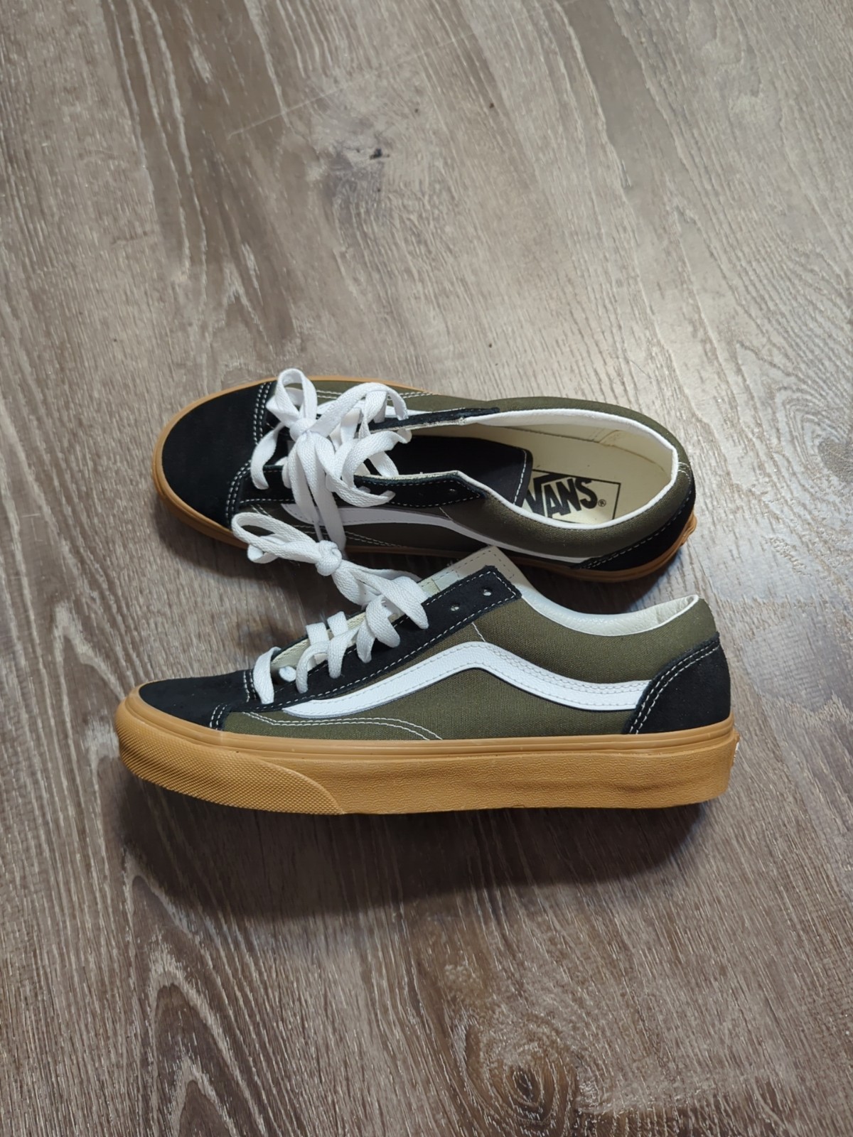 Vans Sneakers Old Skool Unisex Men’s US 8.0 & Women’s US 9.5 Black/Green 507698