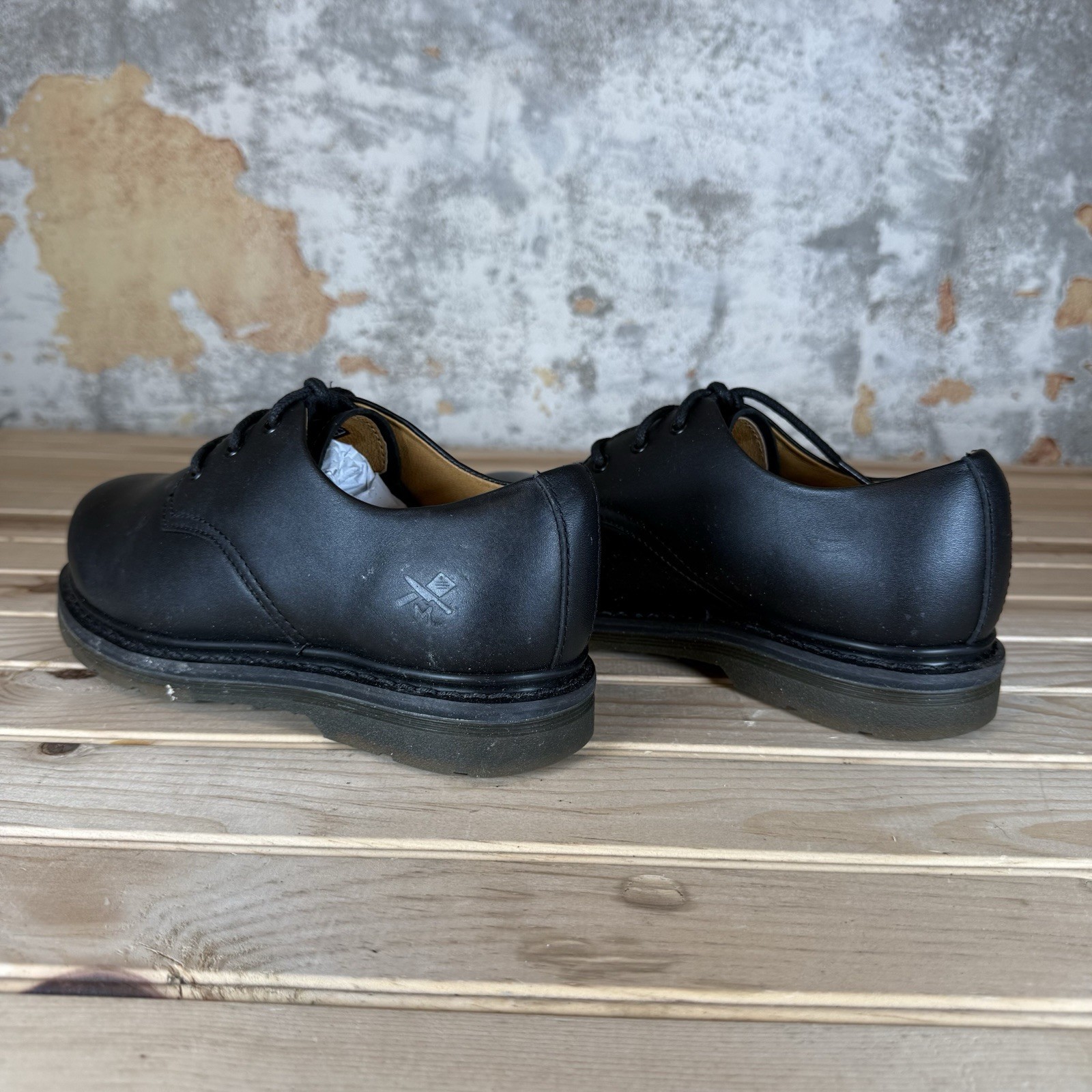 Shoes For Crews MOZO Minetta Oxford Gum Sole Leather Size 6M 7.5W Lace Up