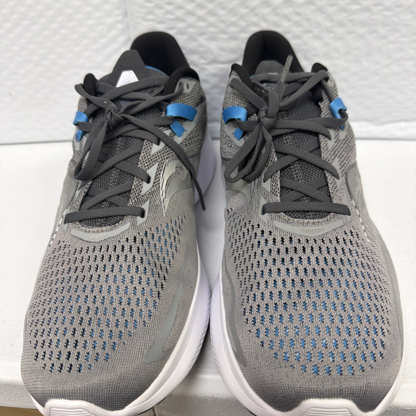 Saucony Ride 13 Wide Alloy Topaz Grey