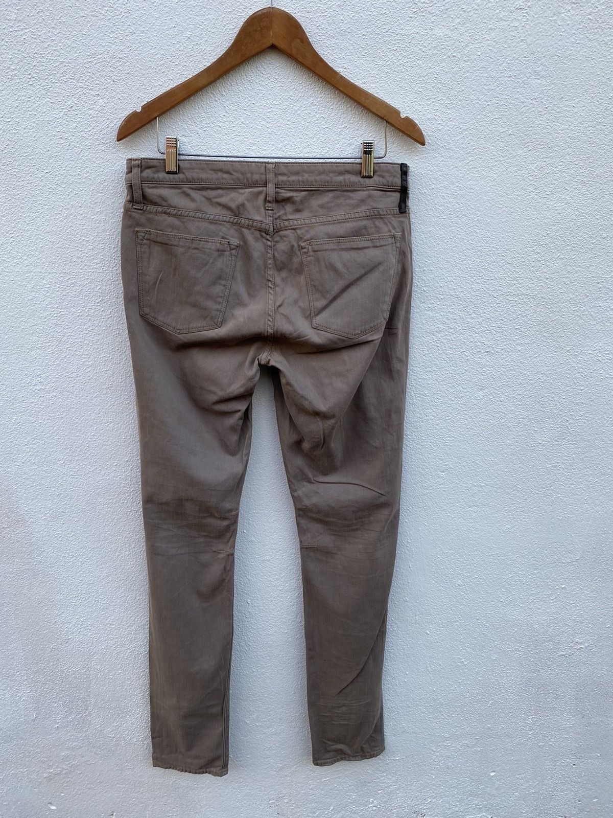 Helmut Lang Mens Brown Khakis Size 32 (16in waist x 33.5in Inseam)