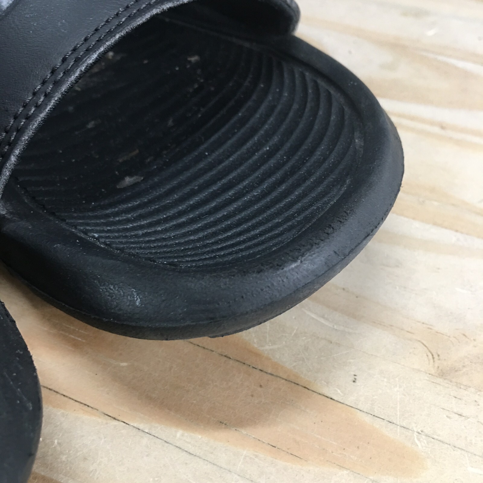 Nike Sandal Mens 7 Black Victori One Slide Slip On Comfort Casual CN9675-003