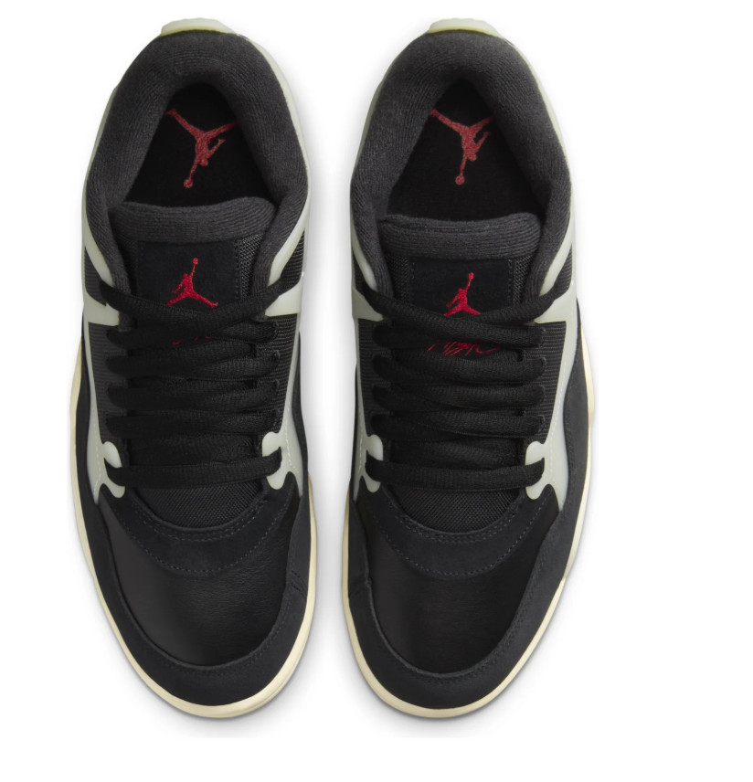Air Jordan 4 RM Mens Black Sail Sneakers FQ7939-006 Basketball Shoes New