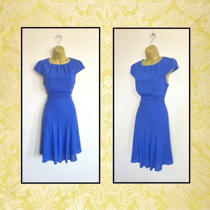 Billie & Blossom Size 10 Blue Special Occasion Going Out Date Night Dressy Dress