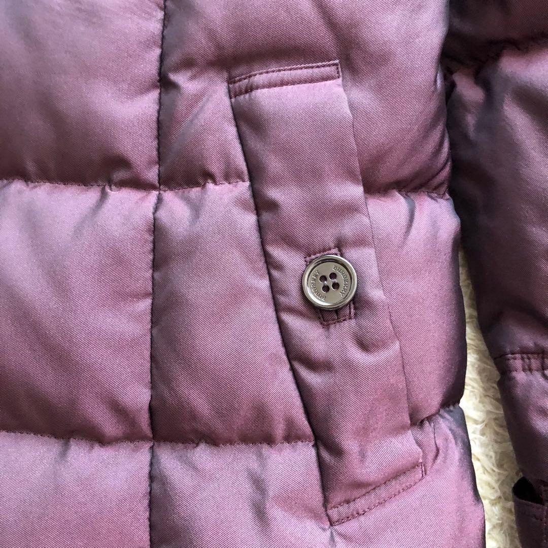 BURBERRY LONDON down coat L glossy