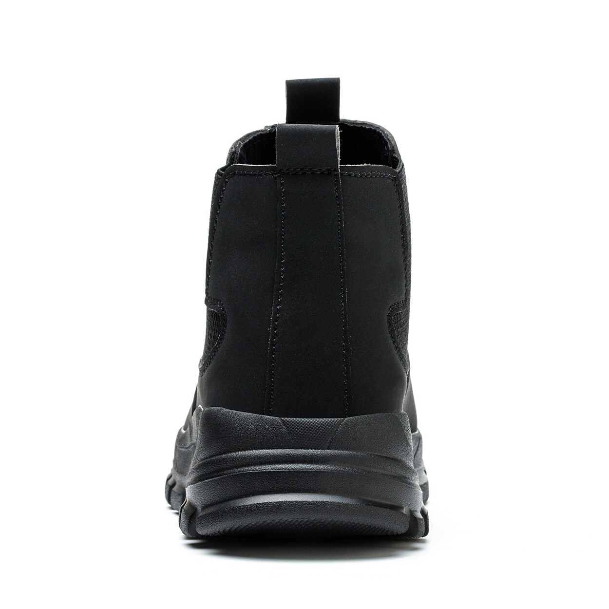 Leather Safety Shoes Slip On Work Boots Steel Toe Shoes Water Resistant Comfort