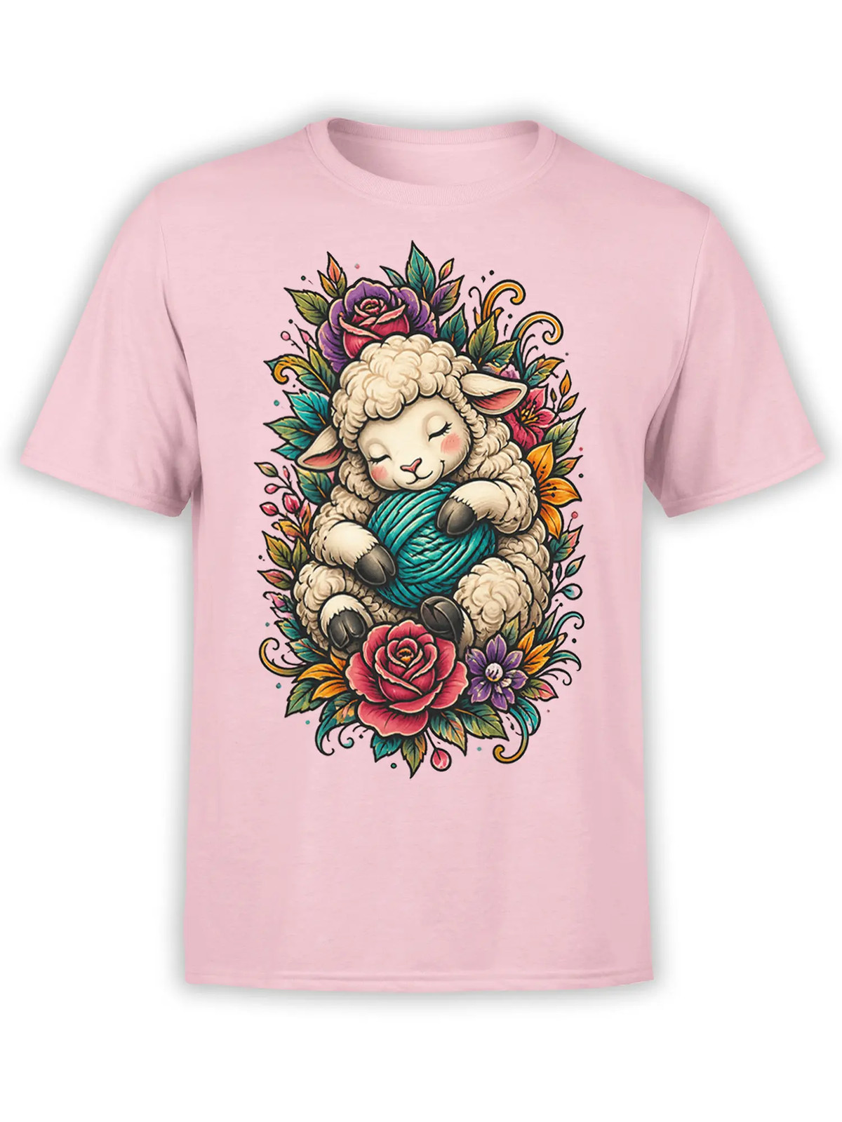 Blooming Wool Sheep T-Shirt | Unisex