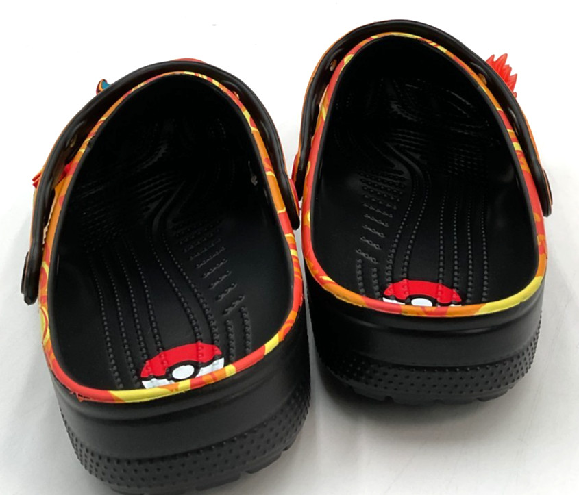 Pokémon x Crocs Charizard Classic Men’s 9 / Women’s 11 Fire Orange Clogs NIB