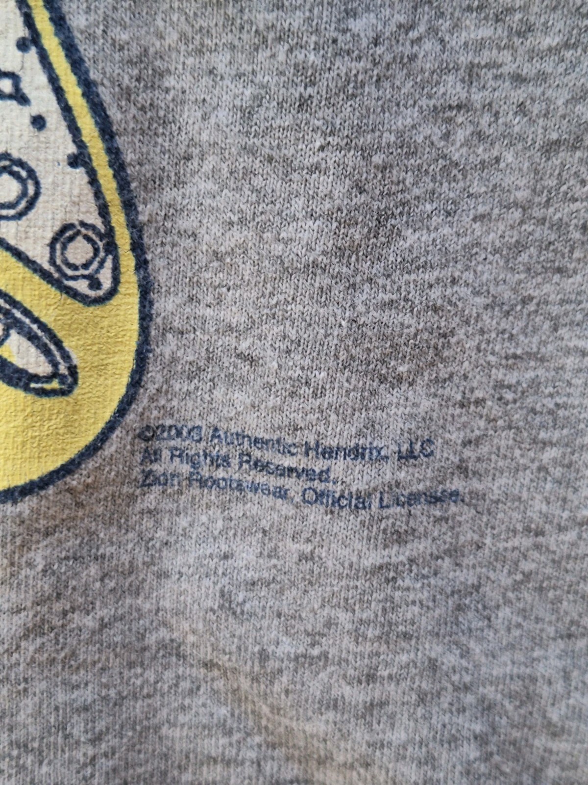 Jimi Hendrix Vintage Little Wing Guitar 2003 Ringer T Shirt Large Zion Rootwear