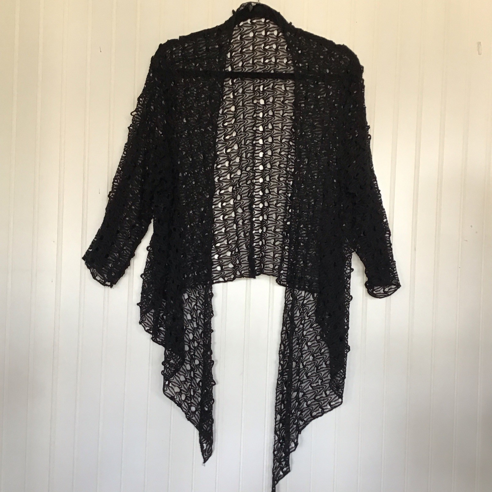 Boho Lacey Mirror Image WhimsygothPlus Size 3X Cardigan Sweater Lightweight