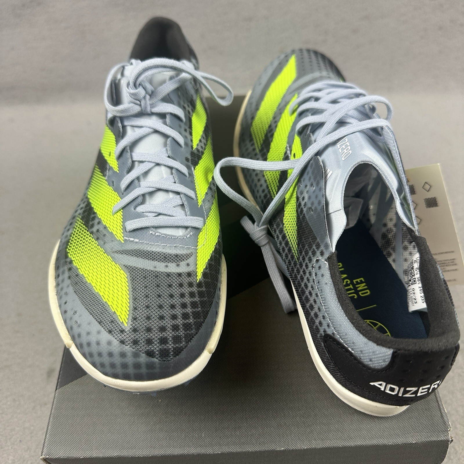 Adidas Adizero Ambition Distance Spikes Cleats Men 6 Women 7 IE2767 New Box