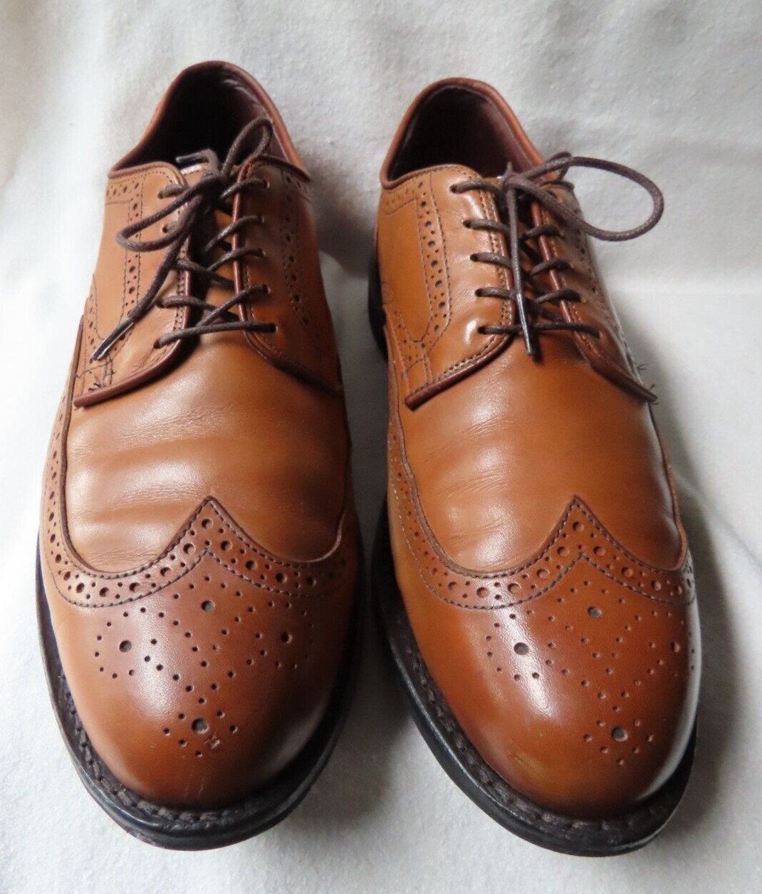 Allen Edmonds Brown “Player’s Shoe”, Wingtip, Medallion Toe, Size 11 D , 65188