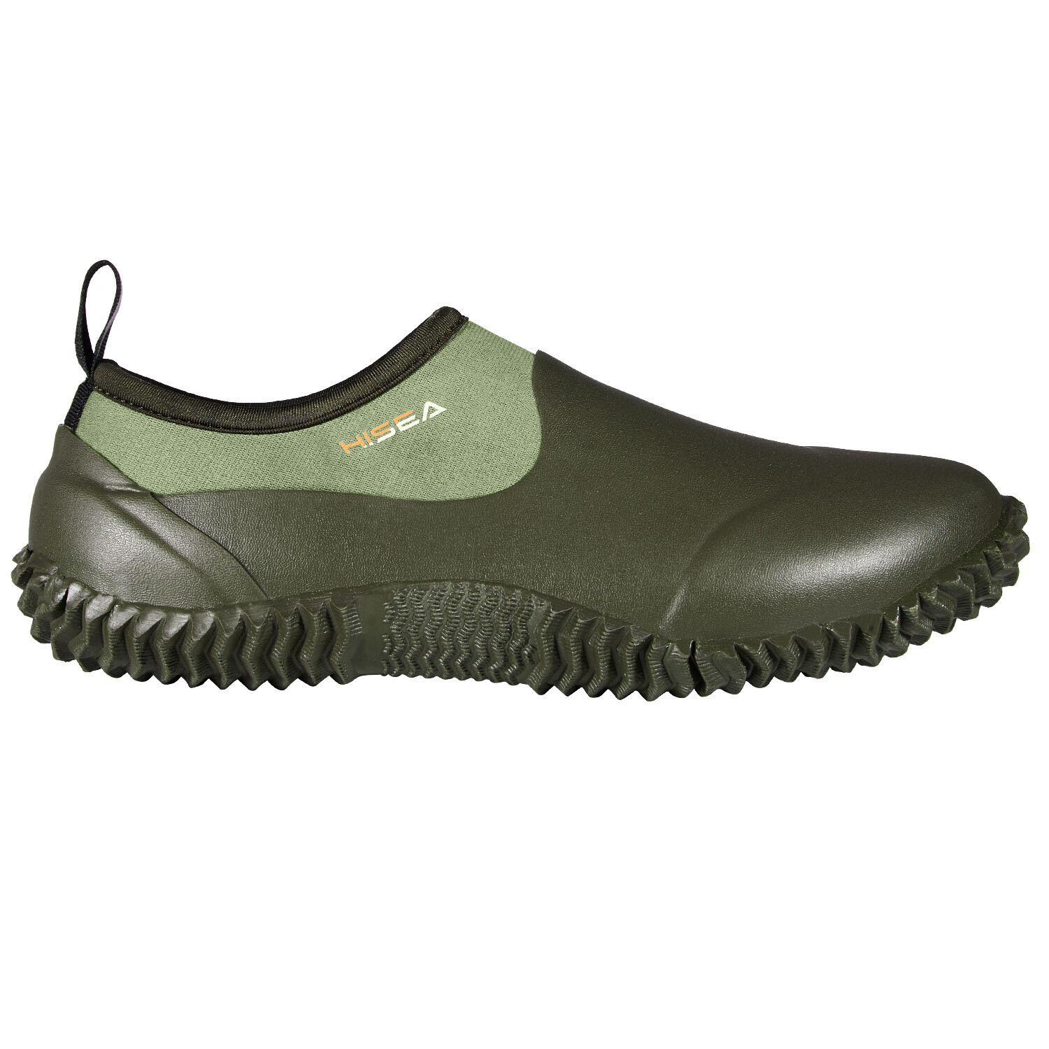 HISEA Unisex Garden Shoes Waterproof Anti-Slip Ankle Rubber Rain Boot Farm Yard
