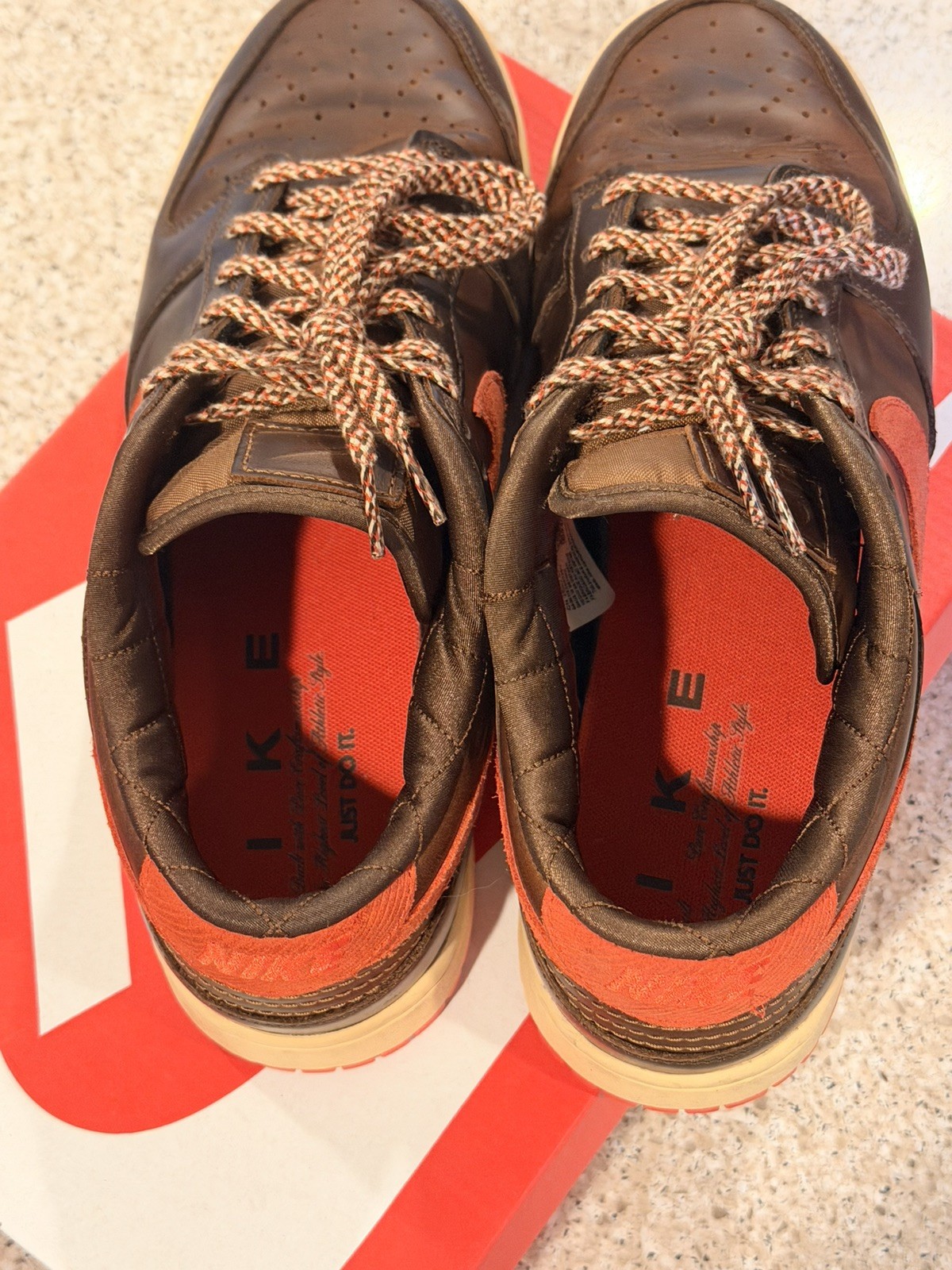 Nike Dunk Premium Low Light British Brown Size 11 Great Condition!