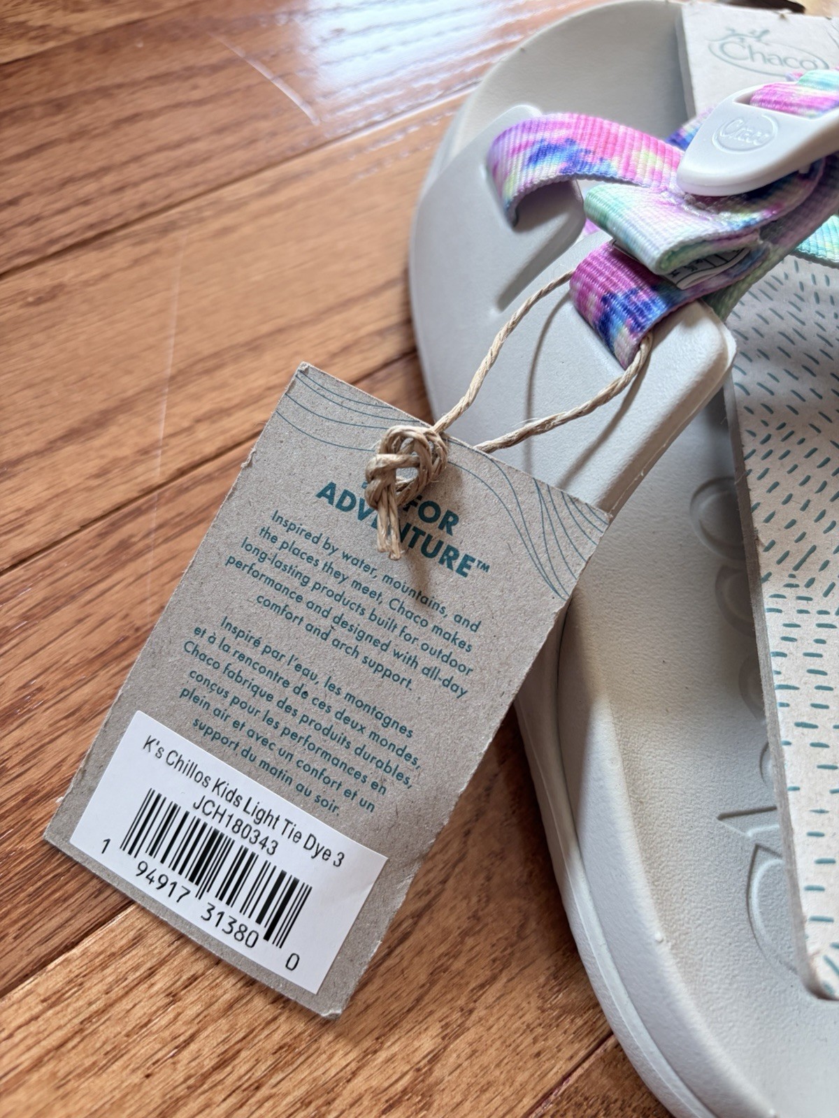 Kids Chaco Chillos Kids Light Tie Dye Size 3