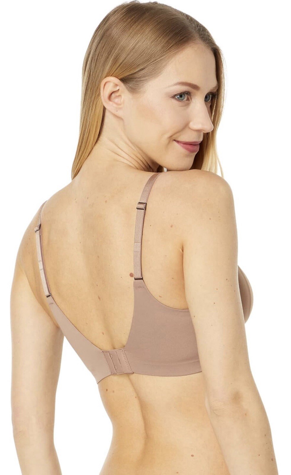 NEW WITH TAGS SPANX 30060R Trifecta Wireless Bra CAFE AU LAIT M D-DD Comfort