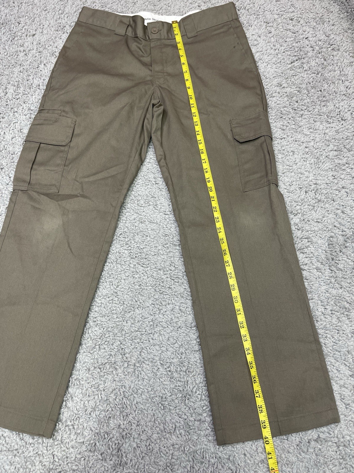Dickies Flex Cargo Work Pants Men’s 34×30 Brown Regular Straight Utility