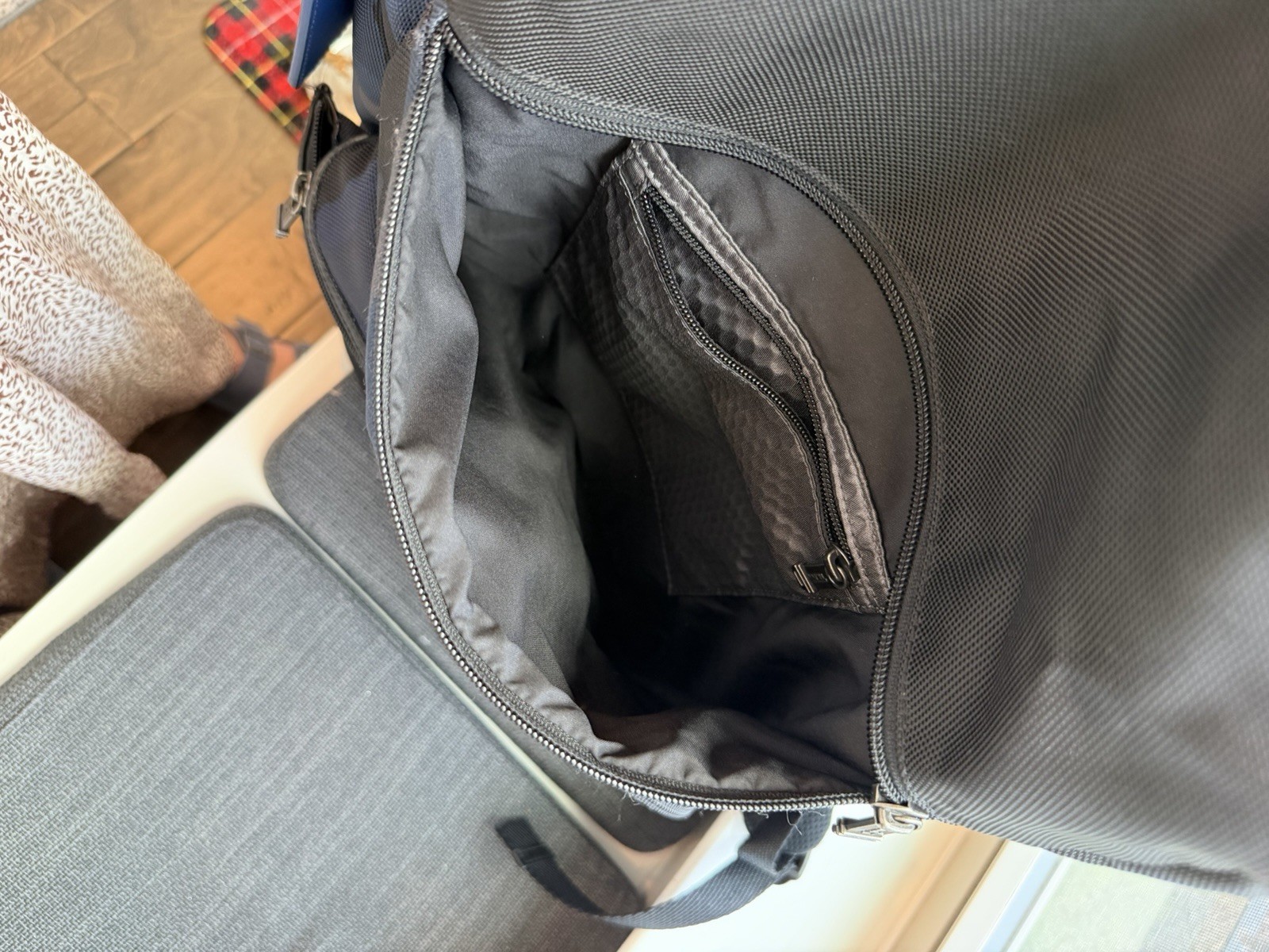 Tumi Knox Backpack Blue Camo Camouflage Pattern great for Father’s Day