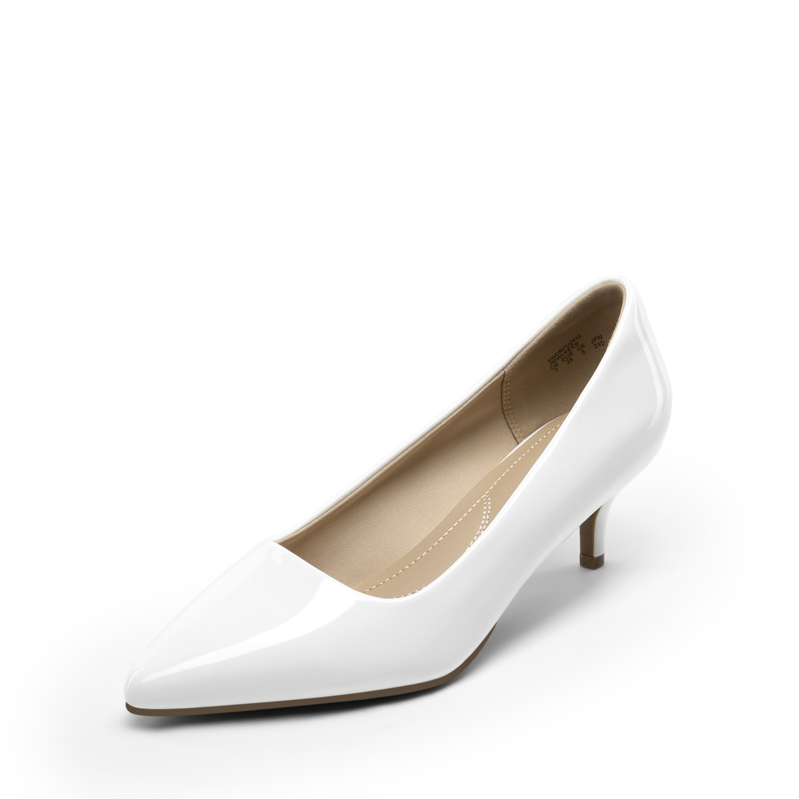 Women’s Pumps 2″ Kitten Heel Pointed Toe Office Lady Low Heel Dress Shoes