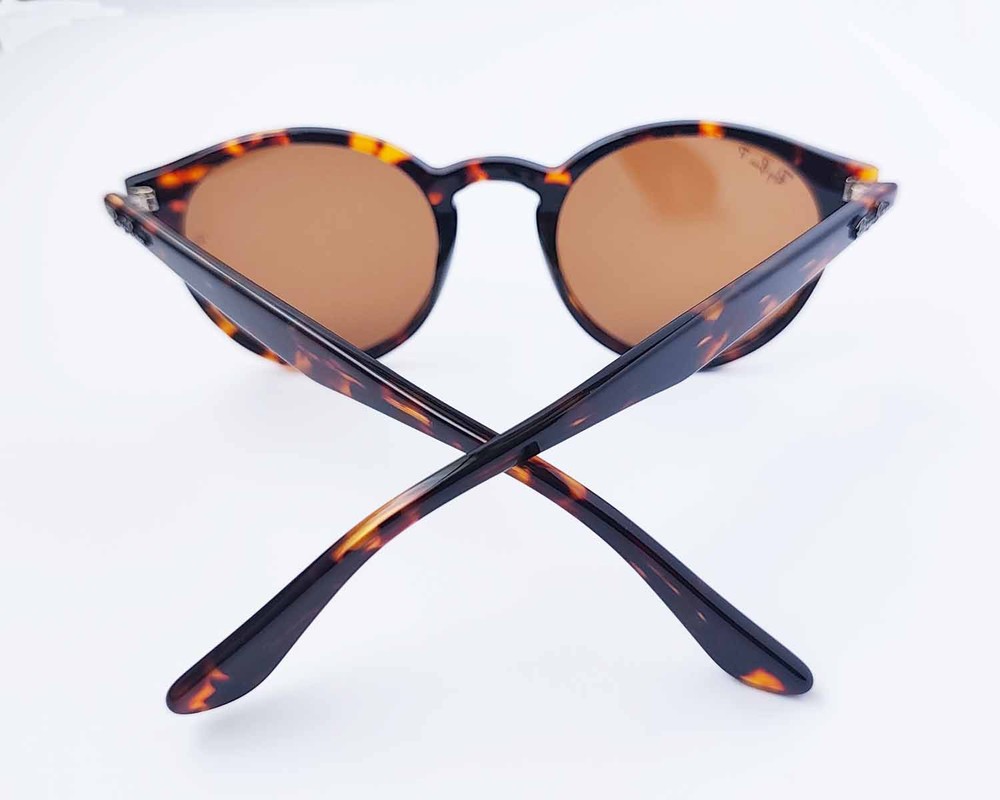 Ray-Ban Sunglasses RB2180 Polished Light Havana Frame Brown Lens 49mm Unisex