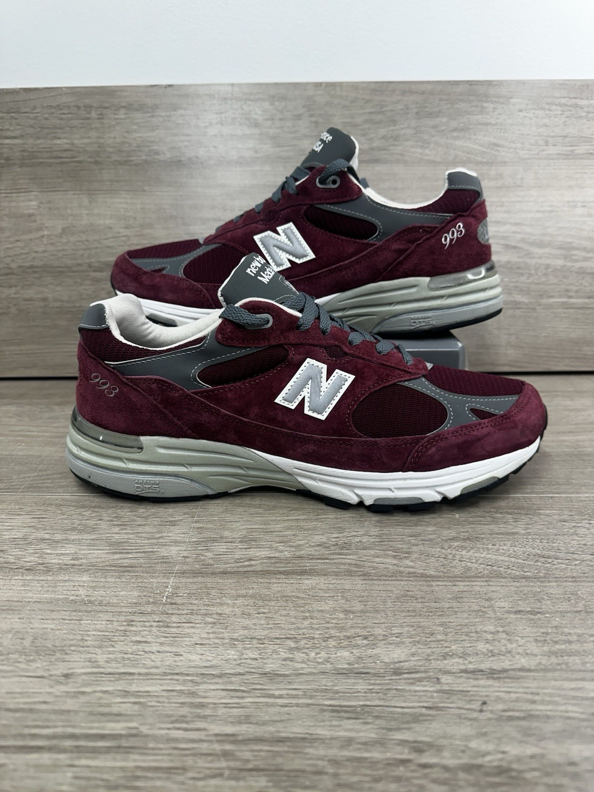 Size 11 – New Balance 993 Made in USA “Burgundy” (2019)