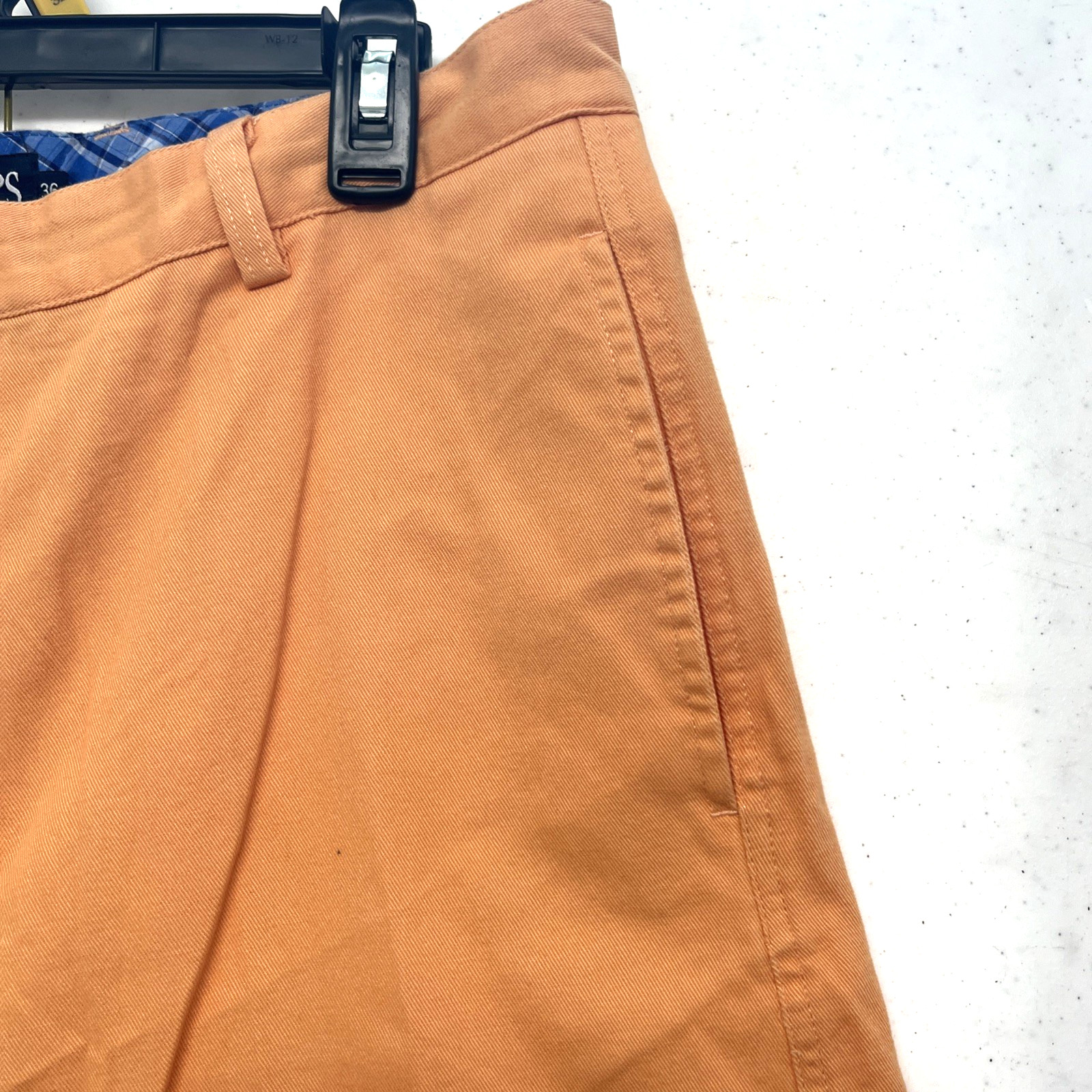 Chaps Men’s Shorts 36 Orange Knee Length 4 Pockets 9 Inch Inseam New With Tags