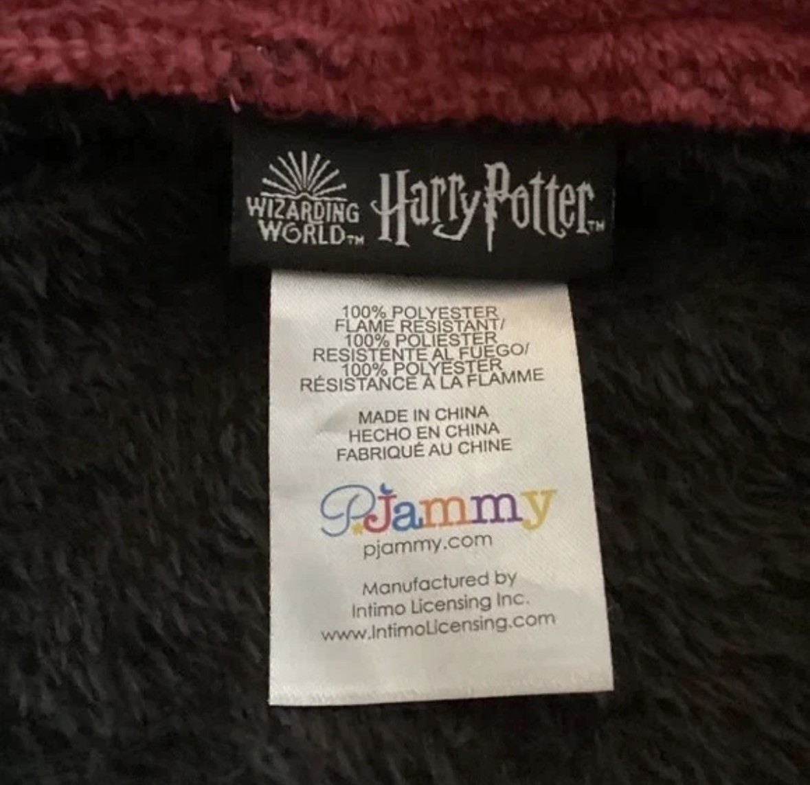 Harry Potter Gryffindor Plush Bathrobe Junior M – Official Wizarding World