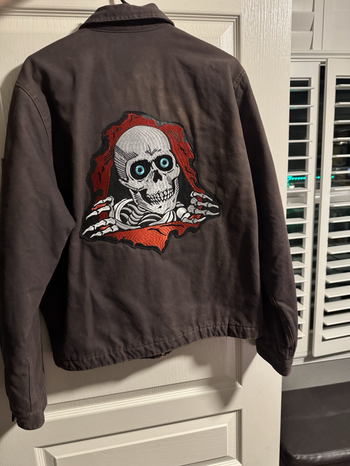 Dickies Insulated Eisenhower Front Zip Jacket – CUSTOM Powell Peralta Bones Sz M