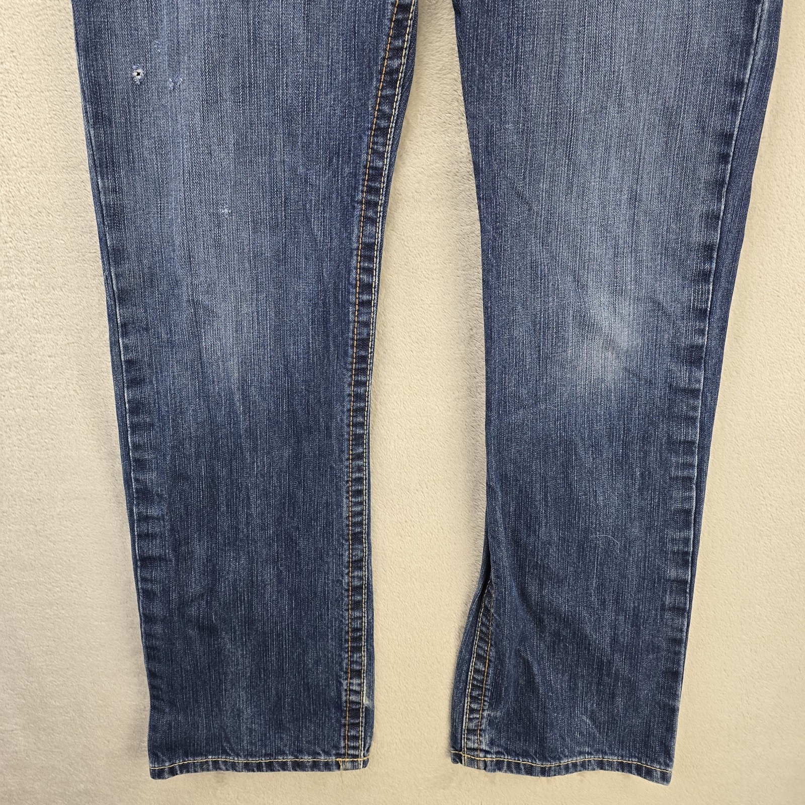 Ariat Work FR M4 Low Rise Boot Cut Jeans Mens 33×34 Blue Flame Resistant CAT 2