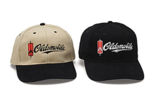 MEN’S OLDSMOBILE HAT/CAP BLACK EMBROIDERED LOGO FS NEW