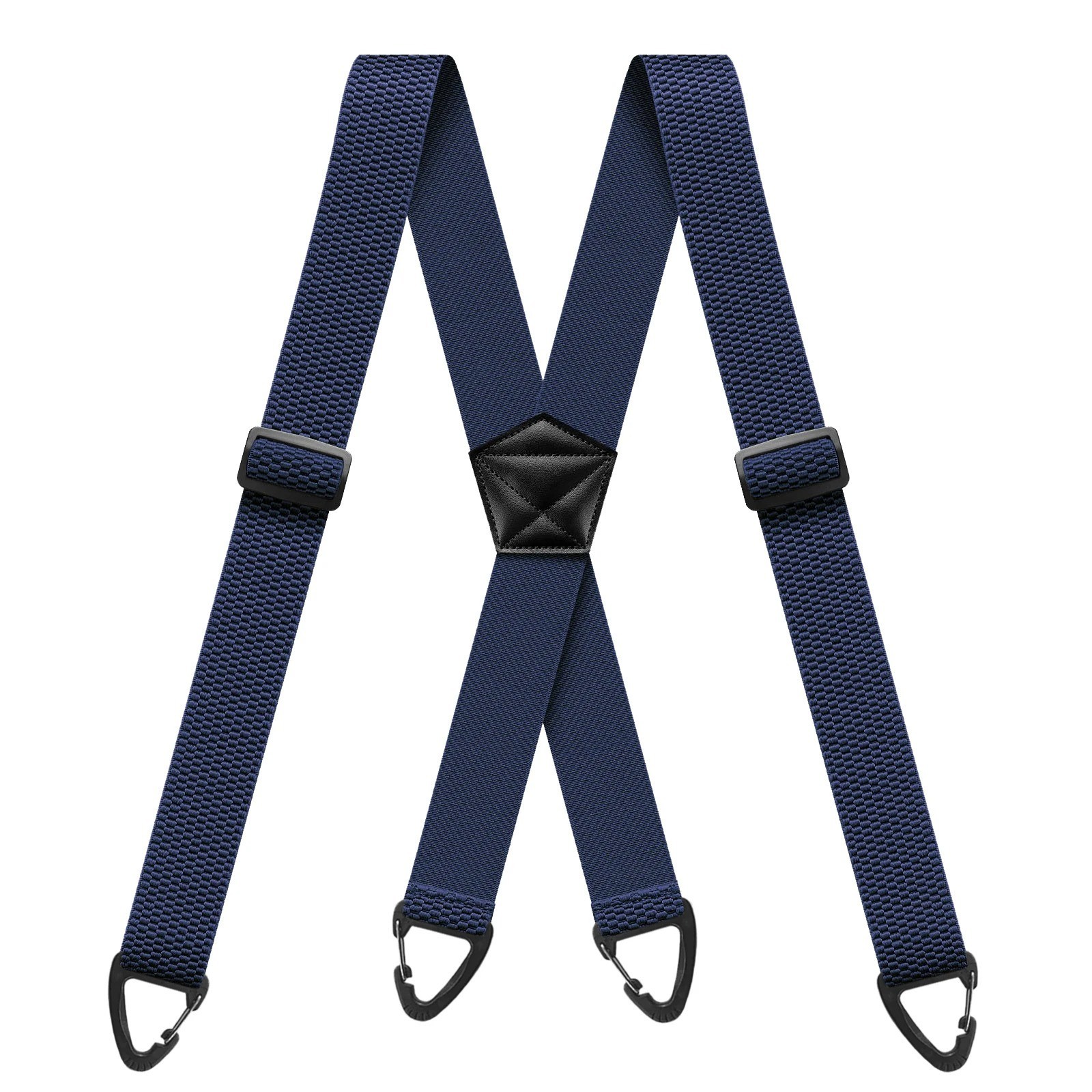 Suspenders for Men Heavy Duty, X Shape Back Hidden Suspender 1.5″ Under Clothing