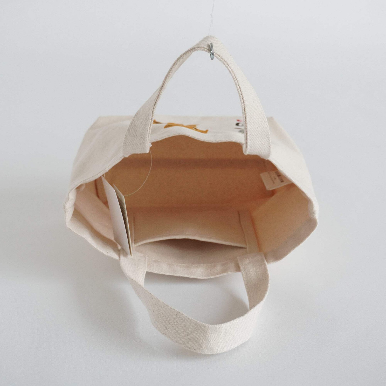 Shibata “Are you going for a walk?” Cotton Tote Bag 11.8×7.9in Dog Walk P-135