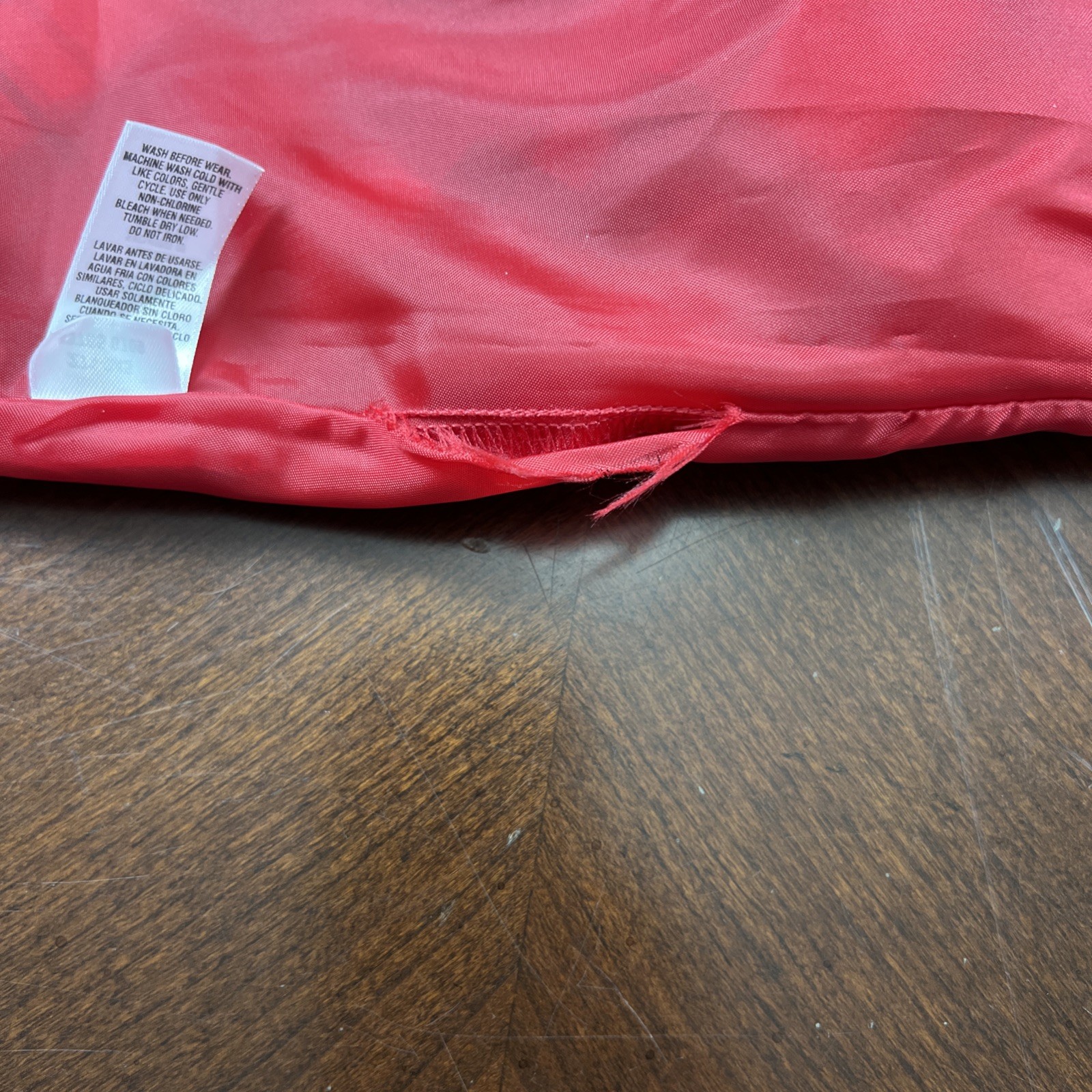 Carter’s Girls Size 6 Red Plaid Taffeta Holiday Dress Christmas Velvet Trim