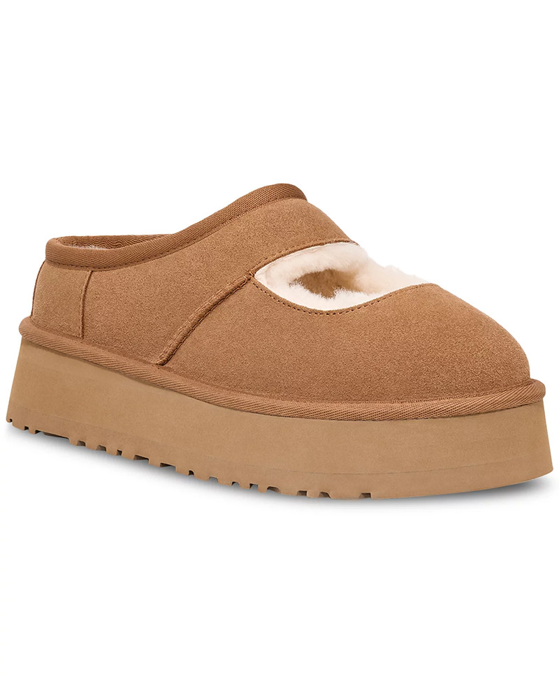 UGG Bea Mary Jane Chestnut Platform Slipper Women’s US sizes 5-11/NEW!!!