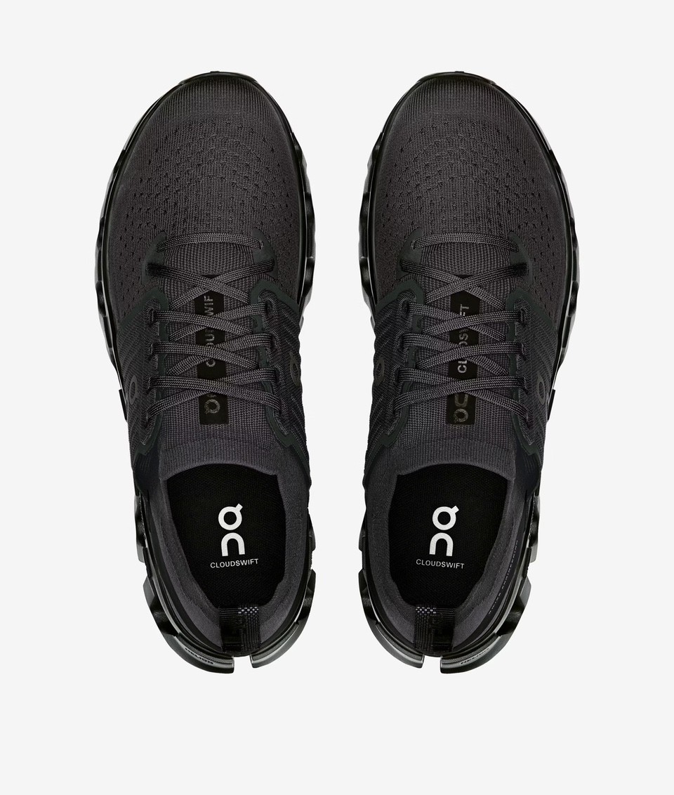 On Cloudswift 4 Men’s Casual Shoes Black/Grey/White（3MF10130106）Size 8-13 New