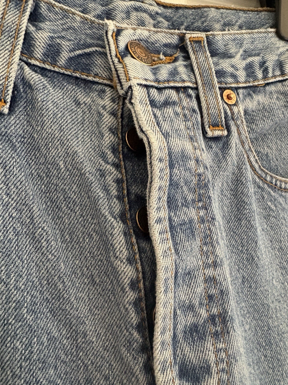 Vintage 1994 Levi’s 615 Jeans Made In UK Women’s W28 L28 Light Wash Tapered