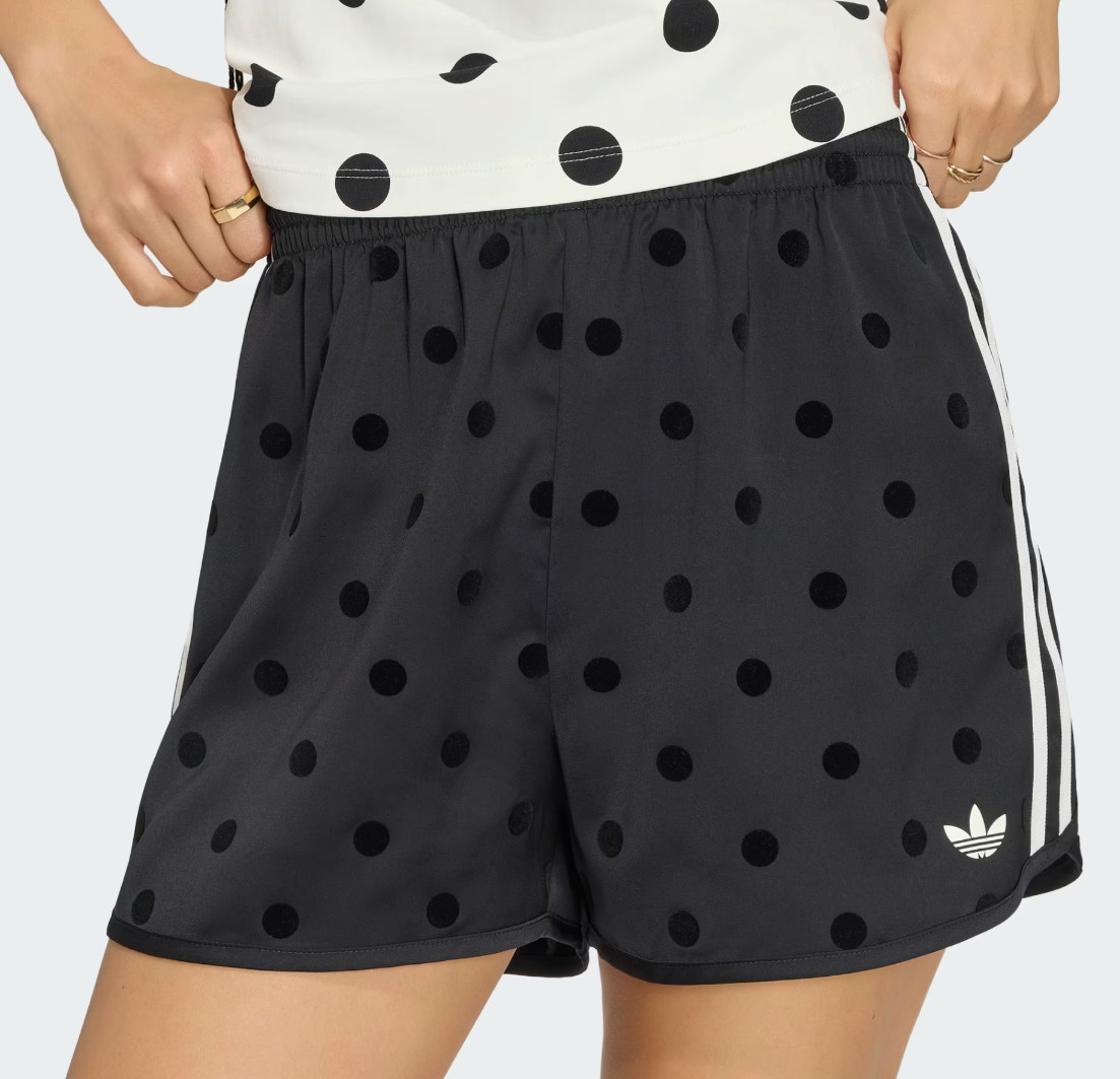 adidas Originals Polka Dot Sprinter Shorts Women Lifestyle Casual AsiaFit KV1172