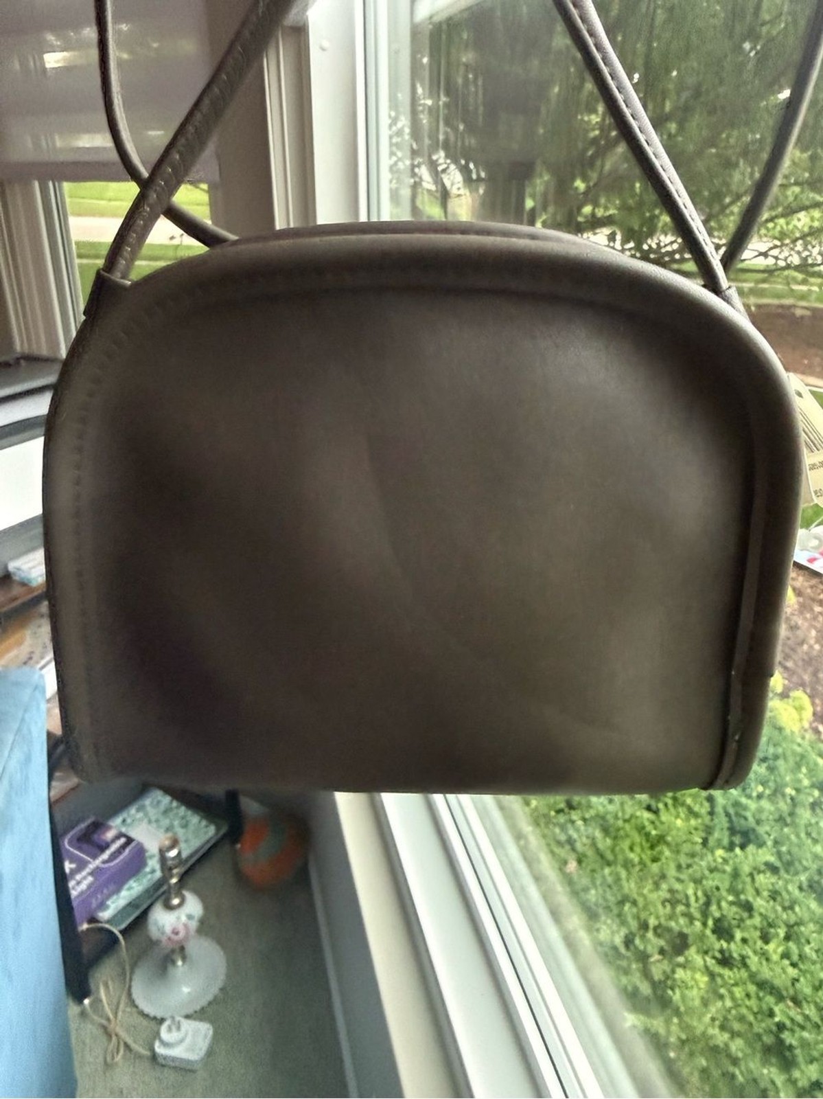NWT Coach Abbie 9017 Dark Gray Nickel Hardware Deadstock Vintage 1998