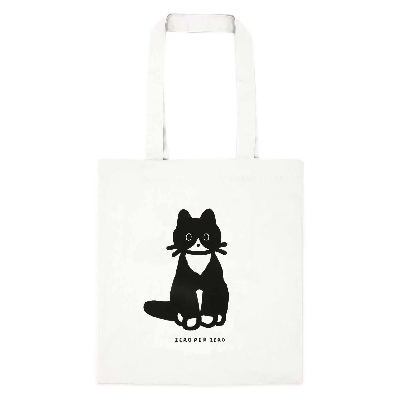 ZeroPerZero Premium Cotton Eco Tote Bag (36x39cm)
