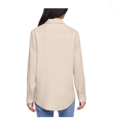 Gap Women’s Linen Blend Button-Down Shirt- Asst Colors/Sizes