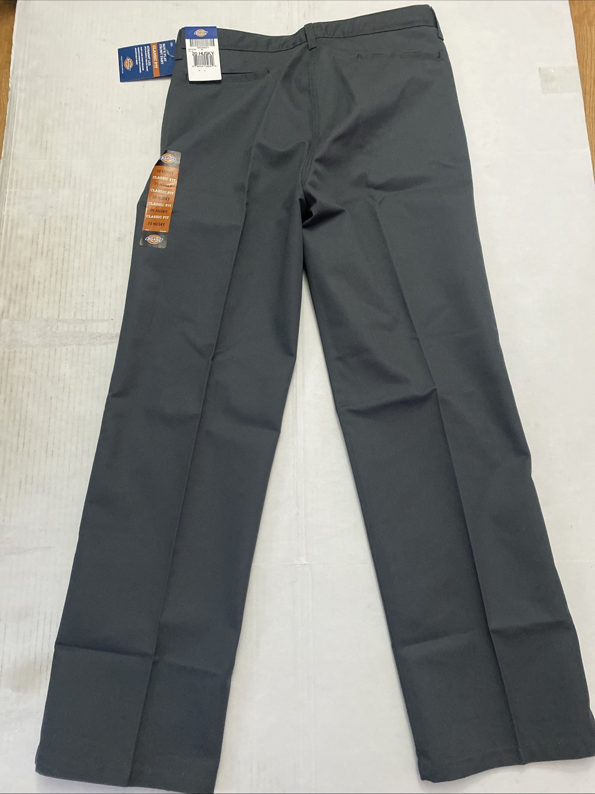 Dickies Boy’s Flat Front Pant Classic Fit Straight Leg Wrinkle Resistant