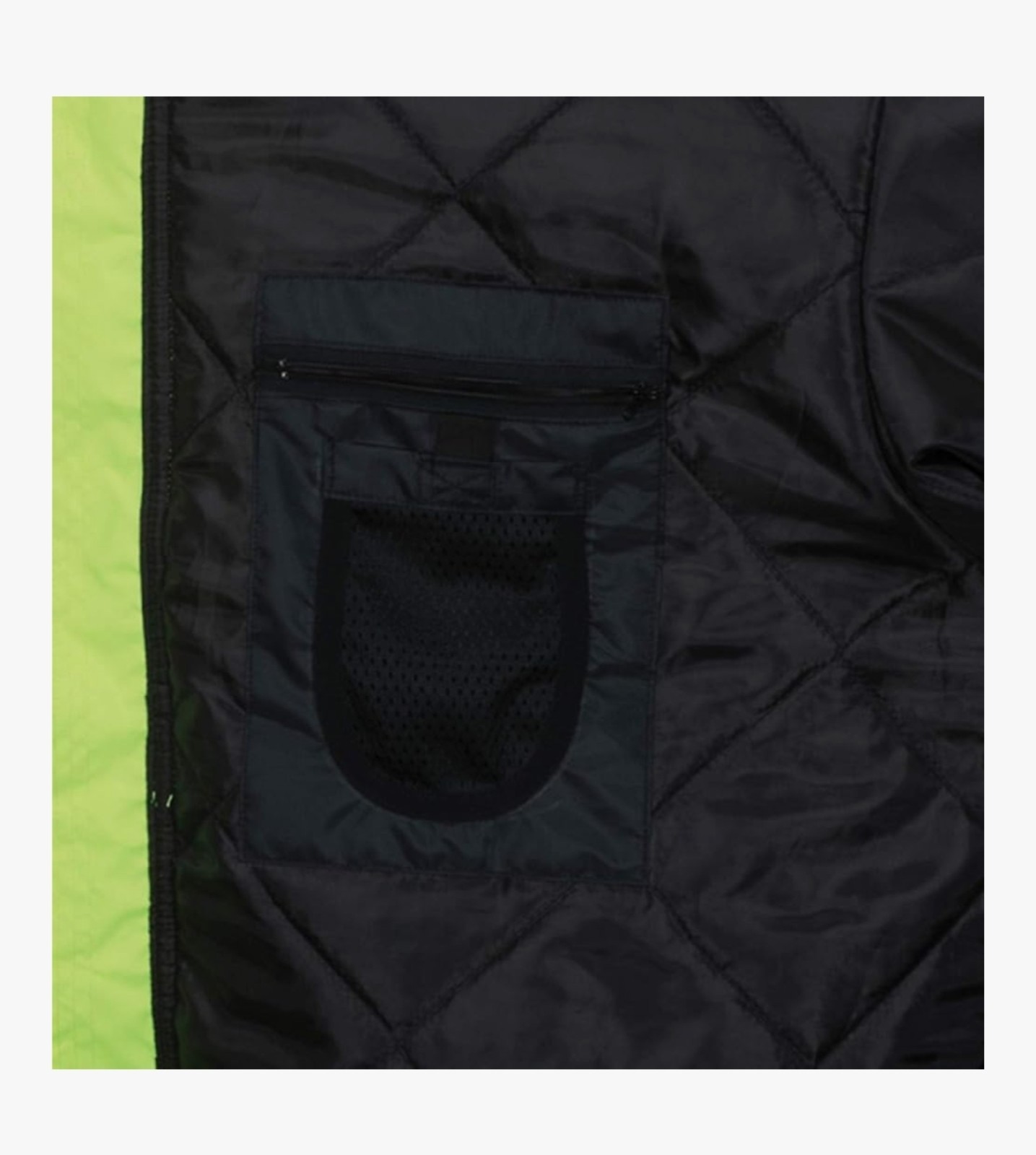 MCR Safety – Bomber Jacket Ansi 107 Class 3 Fluorescent Lime/(VBBQCL3LL) Size-LG