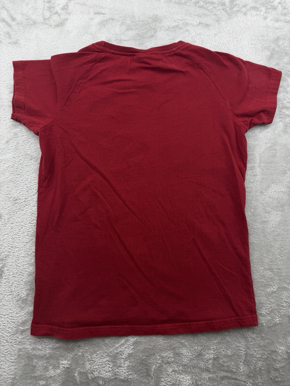 Kappa Sharia Tee Women’s Red Rhinestone Logo T Shirt Size Large Short sleeve