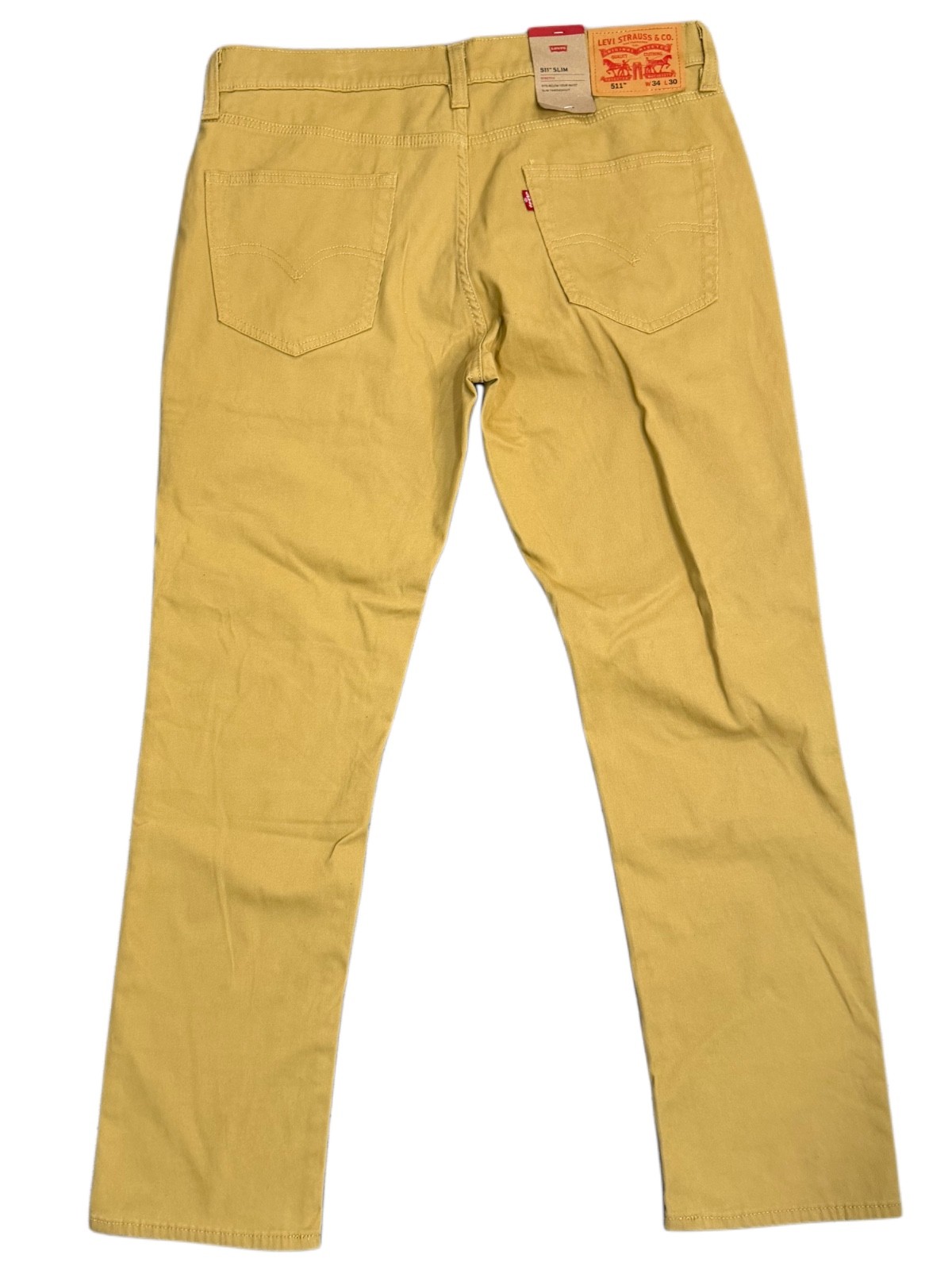 Levi’s Men’s 511 Slim Fit Jeans Color Mustard Yellow 045110002